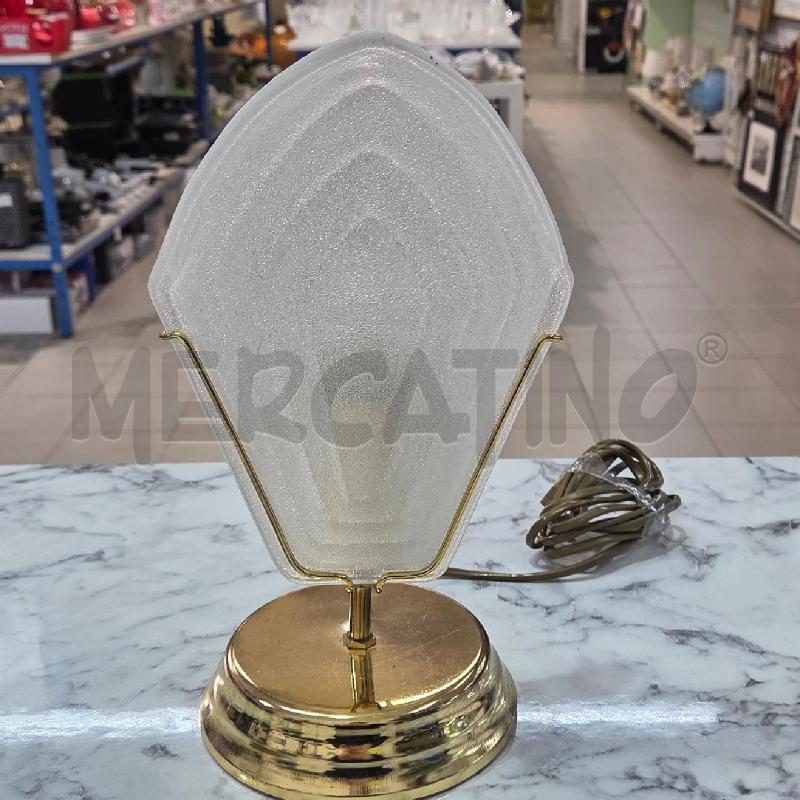 ABAT JOUR DORATA VETRO FORMA ROMBO | Mercatino dell'Usato Benevento 1