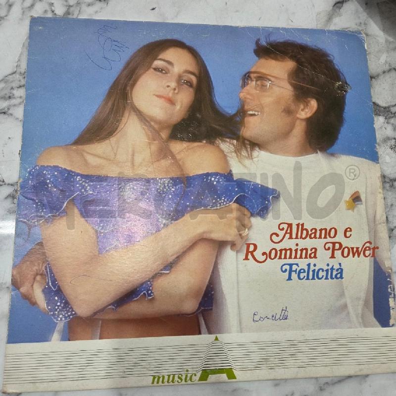 ALBANO E ROMINA POWER FELICITÀ | Mercatino dell'Usato Benevento 1