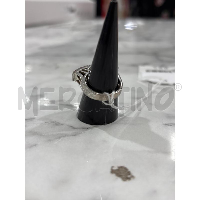 ANELLO DONNA DUE FILE PIETRINE ROSA A.  | Mercatino dell'Usato Benevento 4