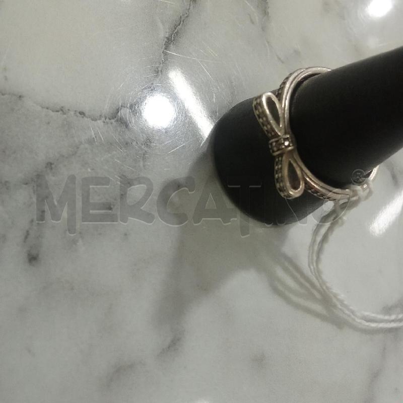 ANELLO DONNA GRIGIO FIOCCO STRASS PANDORA | Mercatino dell'Usato Benevento 4
