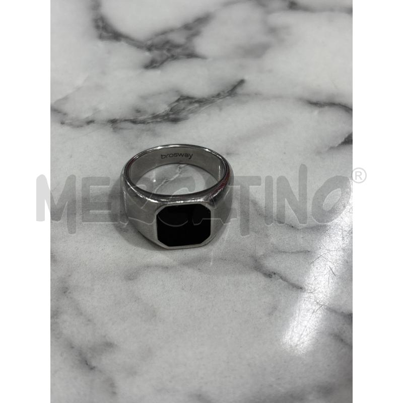 ANELLO UOMO BROSWAY GRIGIO INS NERO | Mercatino dell'Usato Benevento 1