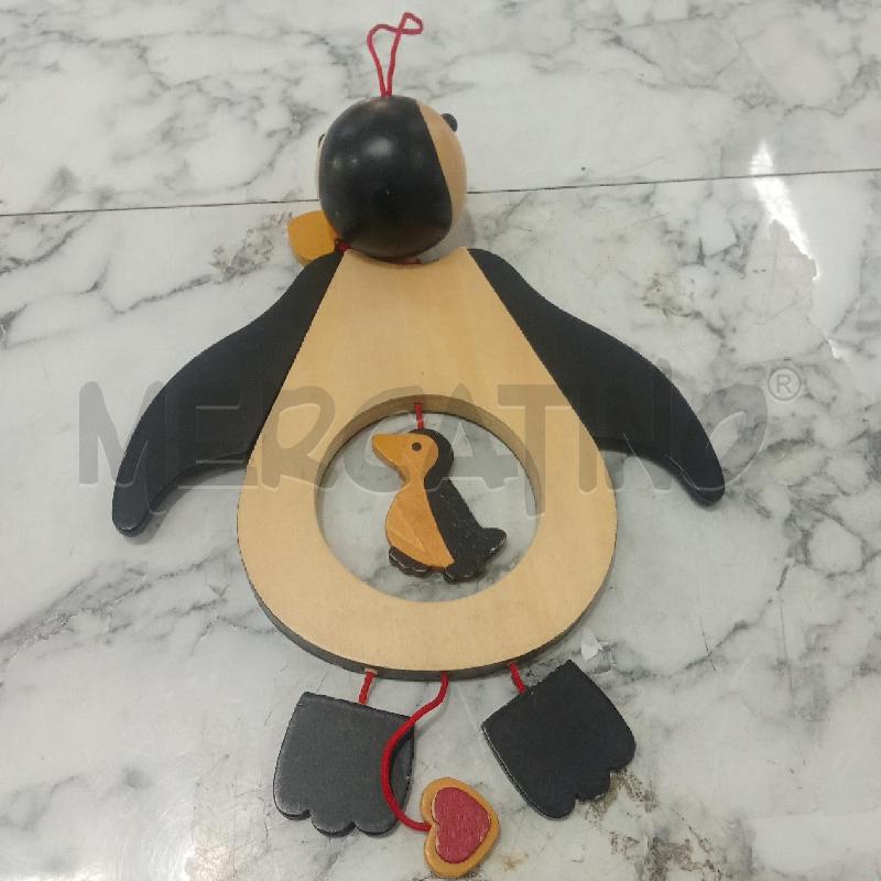 APPENDINO LEGNO PINGUINO THUN  | Mercatino dell'Usato Benevento 4