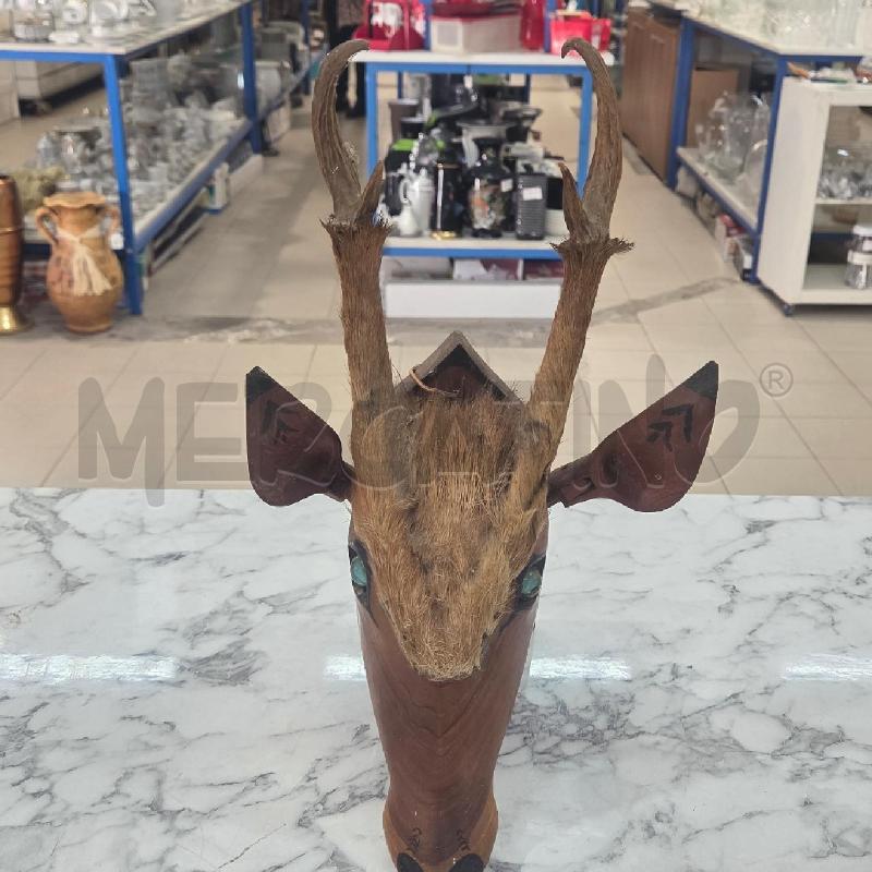 APPENDINO TESTA LEGNO CERVO CORNA  | Mercatino dell'Usato Benevento 1