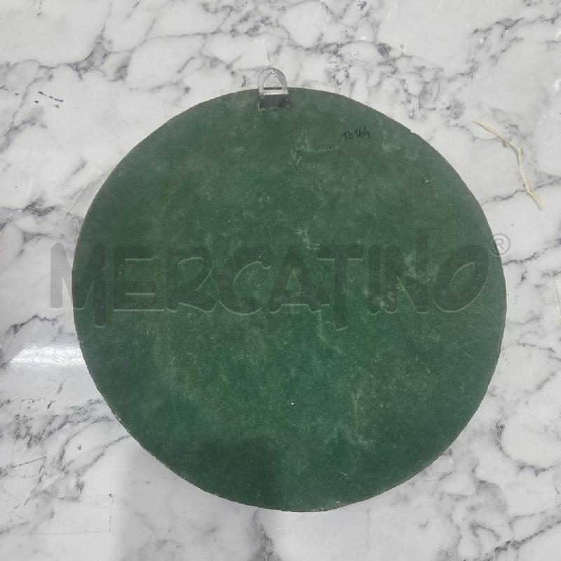 APPENDINO TONDO VERDE INS DORATO STILE MAYA | Mercatino dell'Usato Benevento 3