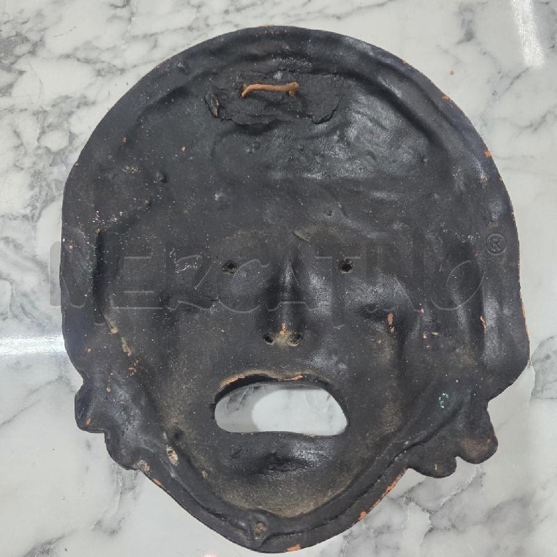 APPENDINO VOLTO MASCHERA TERRACOTTA VERDE NERA | Mercatino dell'Usato Benevento 3