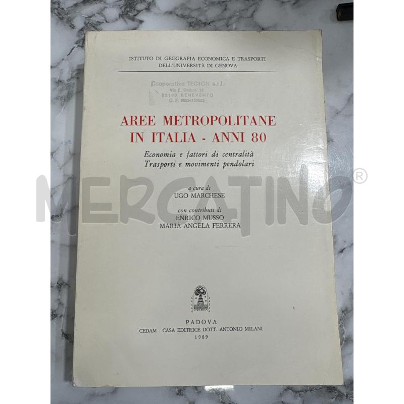 AREE METROPOLITANE IN ITALIA ANNI 80 | Mercatino dell'Usato Benevento 1