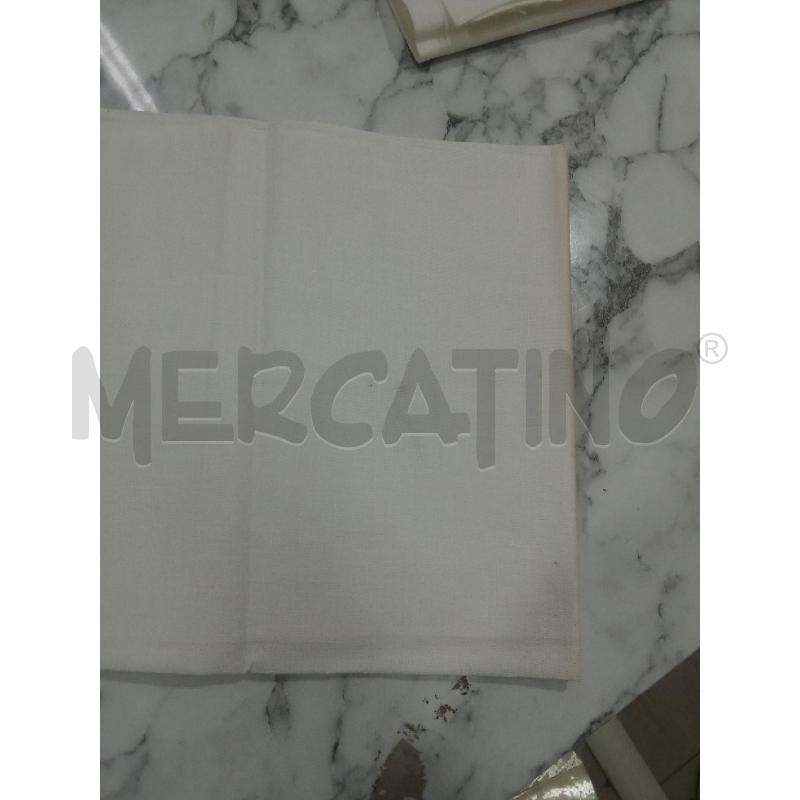 ASCIUGA MANI 6PZ 70X110 MISTO LINOCON RICAMO MACCHIE DA CORREDO | Mercatino dell'Usato Benevento 3