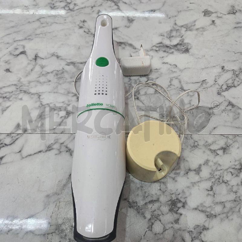 ASPIRA BRICIOLE ELETTRICO FOLLETTO BIANCO VC100 VOREWORK | Mercatino dell'Usato Benevento 1