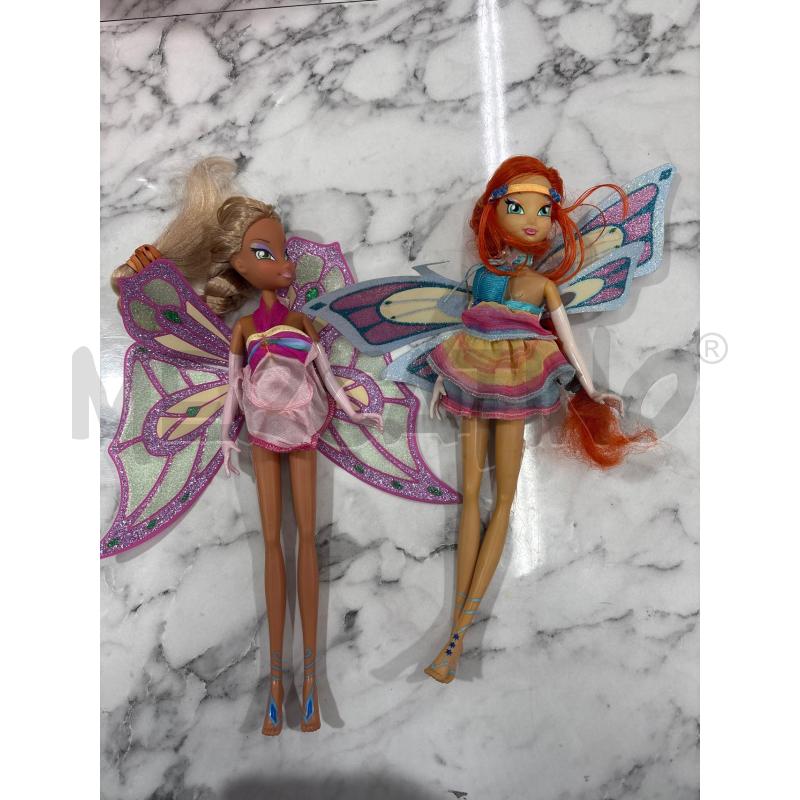 BAMBOLA WINX COPPIA BLU FUCSIA | Mercatino dell'Usato Benevento 1