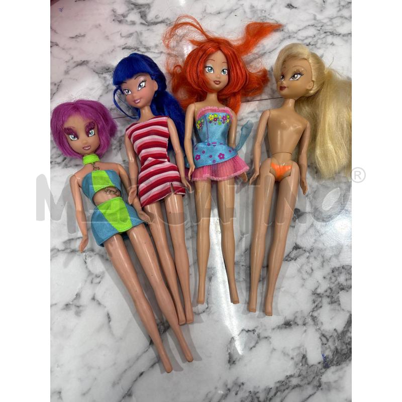 BAMBOLE GRUPPO WINX | Mercatino dell'Usato Benevento 1