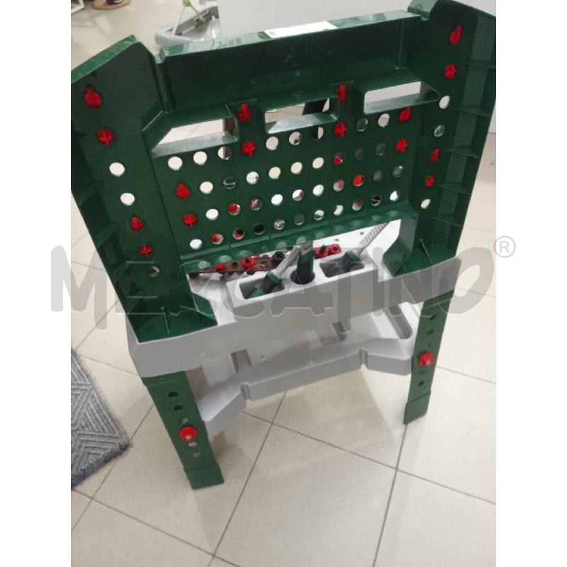 BANCO DA LAVORO BOSCH VERDE E GRIGIO  | Mercatino dell'Usato Benevento 3