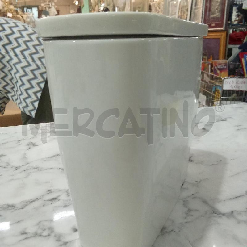 BARATTOLO BIANCO ALTO STRETTO VILLEROY 2 SCOMPARTI CUCCHIAINO | Mercatino dell'Usato Benevento 3