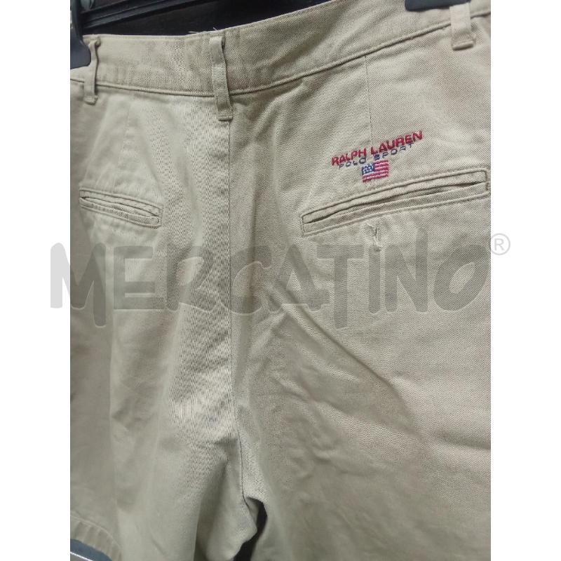 BERMUDA DONNA BEIGE RALPH LAUREN POLO SPORT | Mercatino dell'Usato Benevento 3