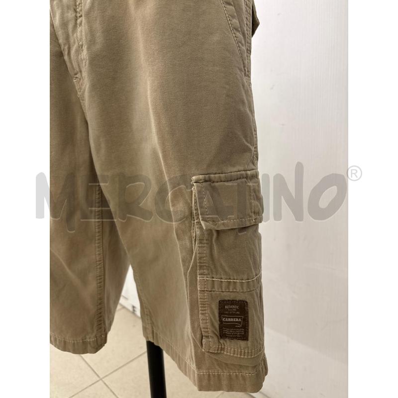 BERMUDA UOMO BEIGE CARGO CARRERA TASCONI  | Mercatino dell'Usato Benevento 2