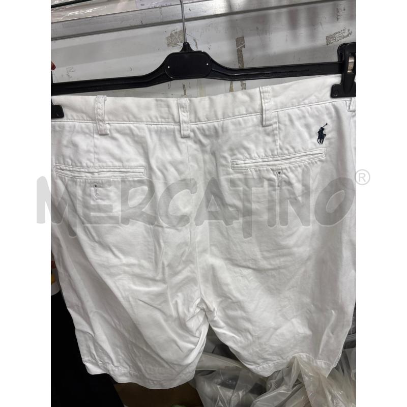 BERMUDA UOMO BIANCO POLO RALPH LAUREN | Mercatino dell'Usato Benevento 2