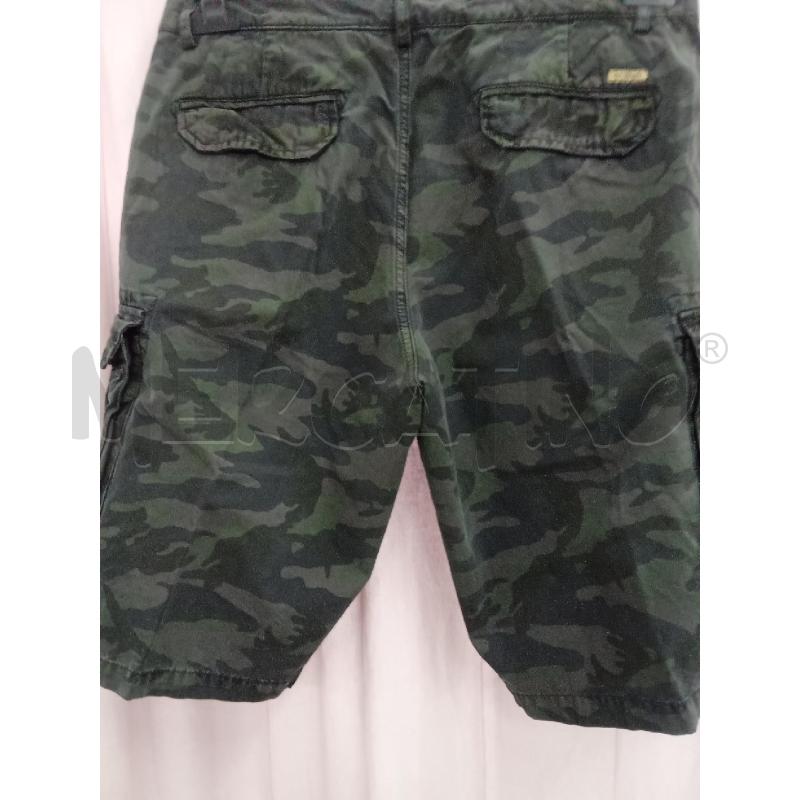 BERMUDA UOMO CARGO MILITARE GRIGIO 40WEFT NICK | Mercatino dell'Usato Benevento 2
