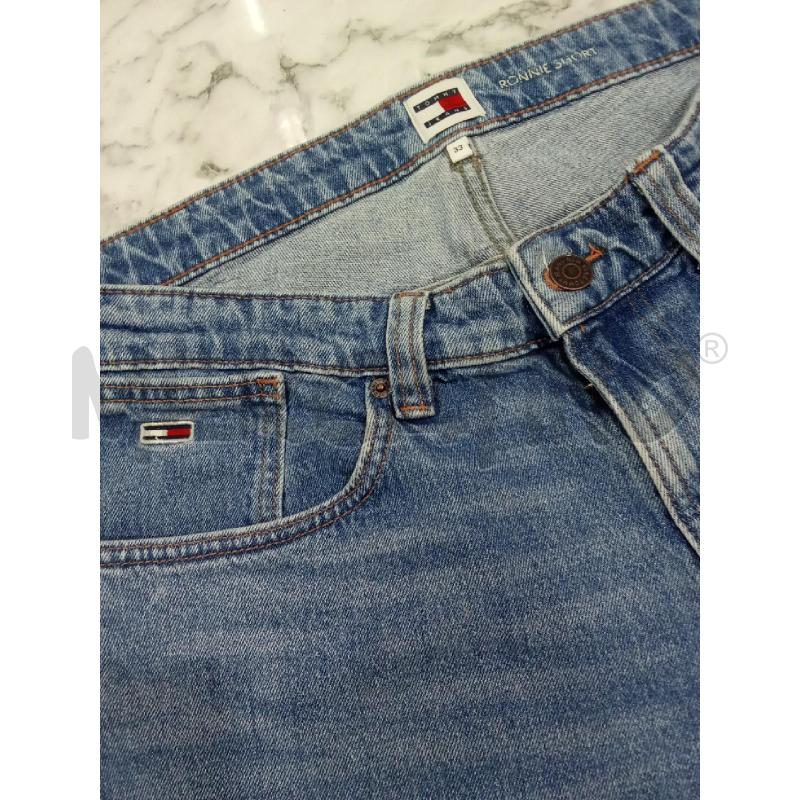 BERMUDA UOMO DENIM CHIARO TOMMY HILFIGER | Mercatino dell'Usato Benevento 3