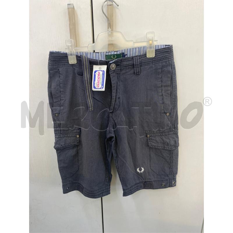 BERMUDA UOMO FRED PERRY GRIGIO | Mercatino dell'Usato Benevento