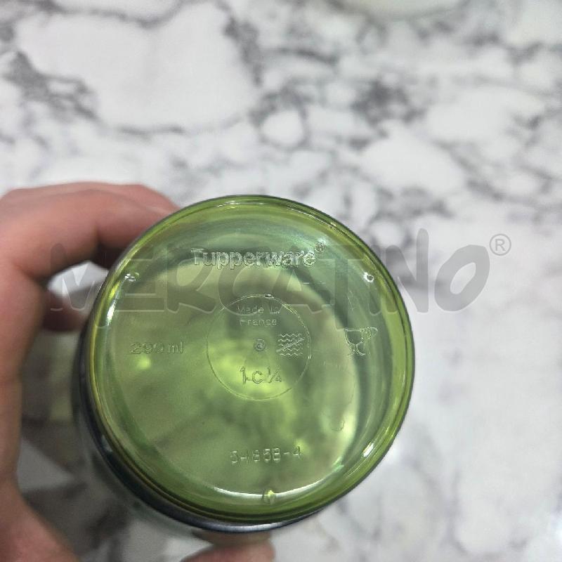 BICCHIERI PZ. PLASTICA TUPPERWARE VERDI GRUPPO | Mercatino dell'Usato Benevento 4