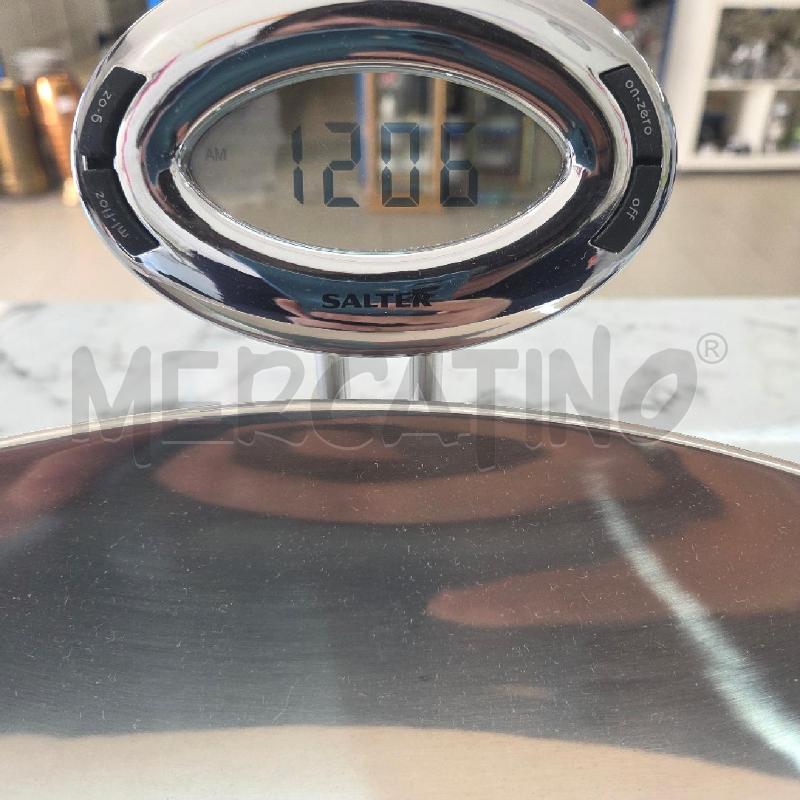 BILANCIA DA CUCINA CIOTOLA ACCIAIO OVALE SALTER  | Mercatino dell'Usato Benevento 2