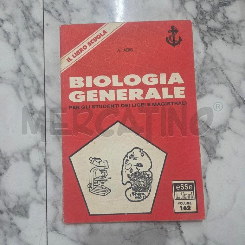 BIOLOGIA GENERALE | Mercatino dell'Usato Benevento 1