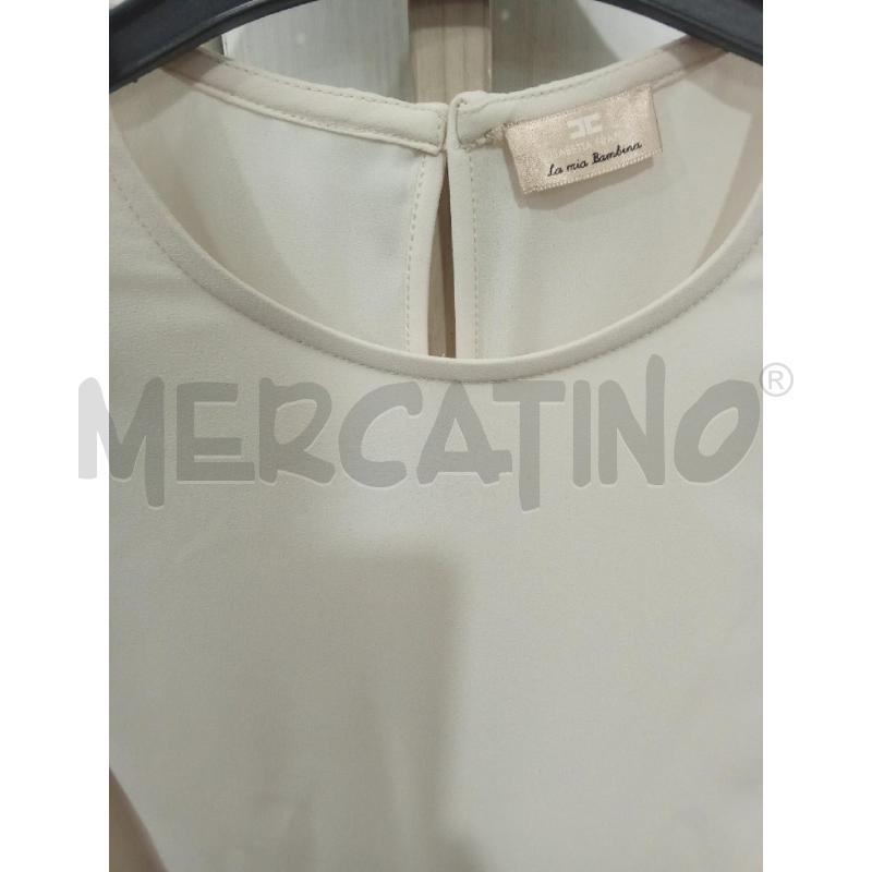 BLUSA BAMBINA BEIGE ELISABETTA FRANCHI | Mercatino dell'Usato Benevento 2