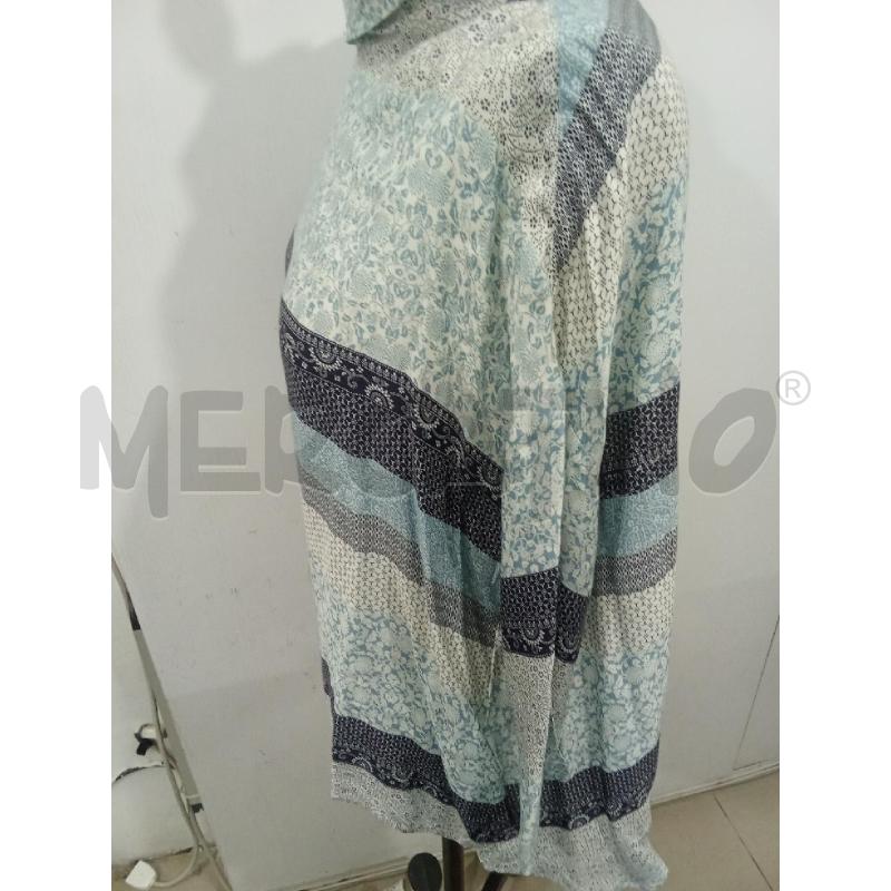 BLUSA DONNA AZZURRA E BLU FANTASIA BIANCA ZANETTI 1965 | Mercatino dell'Usato Benevento 2