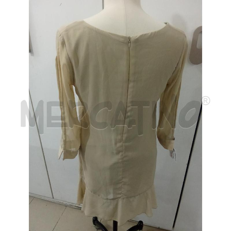 BLUSA DONNA BEIGE LUNGA FRANCOMINA | Mercatino dell'Usato Benevento 3