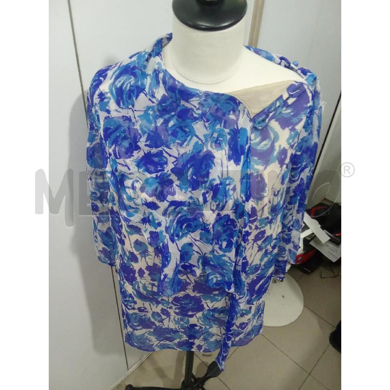 BLUSA DONNA BLU VELATA FANTASIA BLUEMARINEBLUGIRL | Mercatino dell'Usato Benevento 1