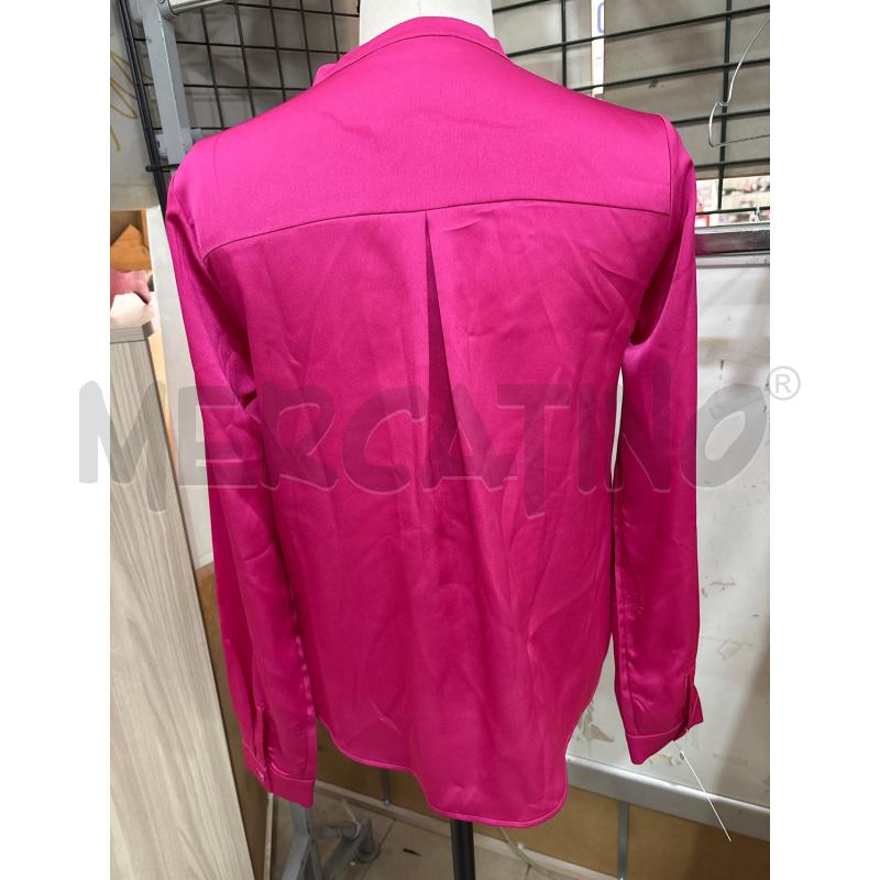 BLUSA DONNA FUCSIA RASO SCOLLO V SUIJO | Mercatino dell'Usato Benevento 2