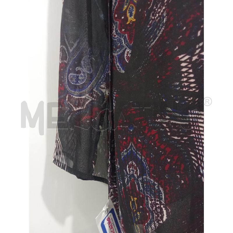 BLUSA DONNA NERA FANTASIA ROSSO GRIGIO GIORGIA&JOHNS | Mercatino dell'Usato Benevento 2