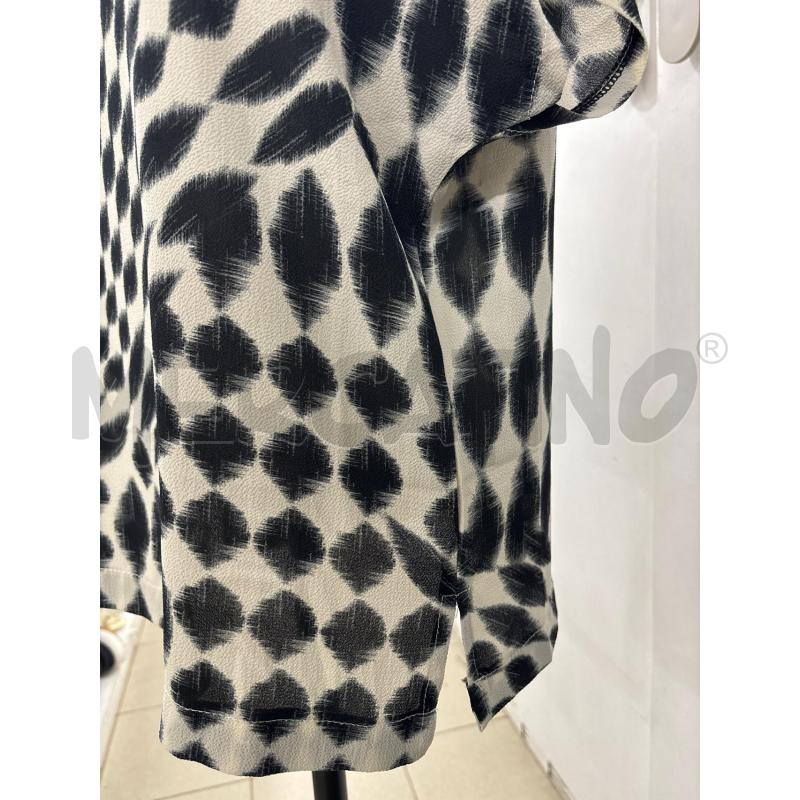BLUSA DONNA TSHIRT BIANCO INS NERO GIORGIA&JOHNS | Mercatino dell'Usato Benevento 2