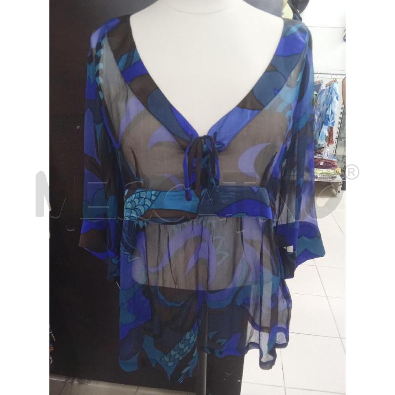 BLUSA DONNA VIOLA MARRONE VELATA MAX E CO | Mercatino dell'Usato Benevento 1