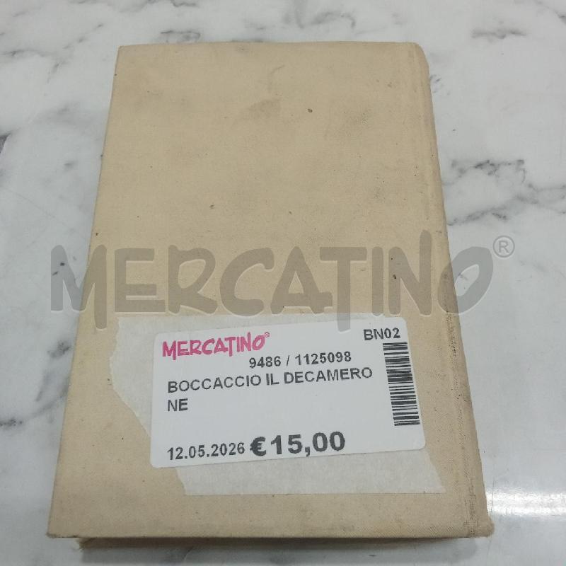 BOCCACCIO IL DECAMERONE | Mercatino dell'Usato Benevento 2