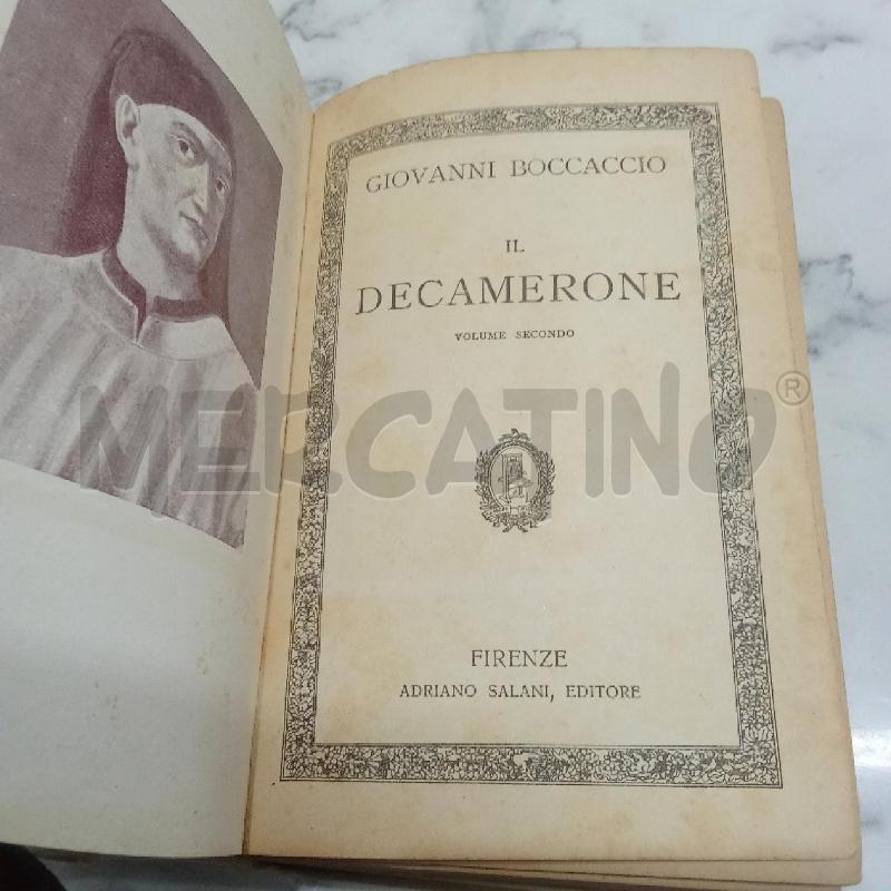 BOCCACCIO IL DECAMERONE | Mercatino dell'Usato Benevento 4
