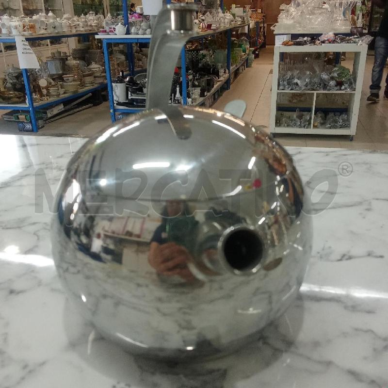 BOLLITORE ACCIAIO STELLA FORMA SFERA + ZUCCHERIERA | Mercatino dell'Usato Benevento 3