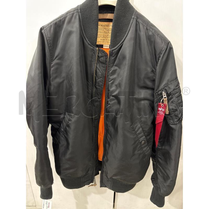 BOMBER NERO ALPHA INDUSTRIES  | Mercatino dell'Usato Benevento 1