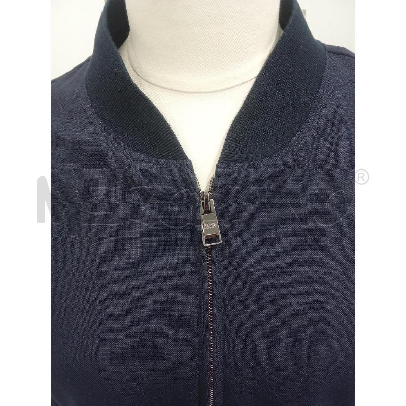 BOMBER UOMO LEGGERO HUGO BOSS BLU TRASPARENZA | Mercatino dell'Usato Benevento 3