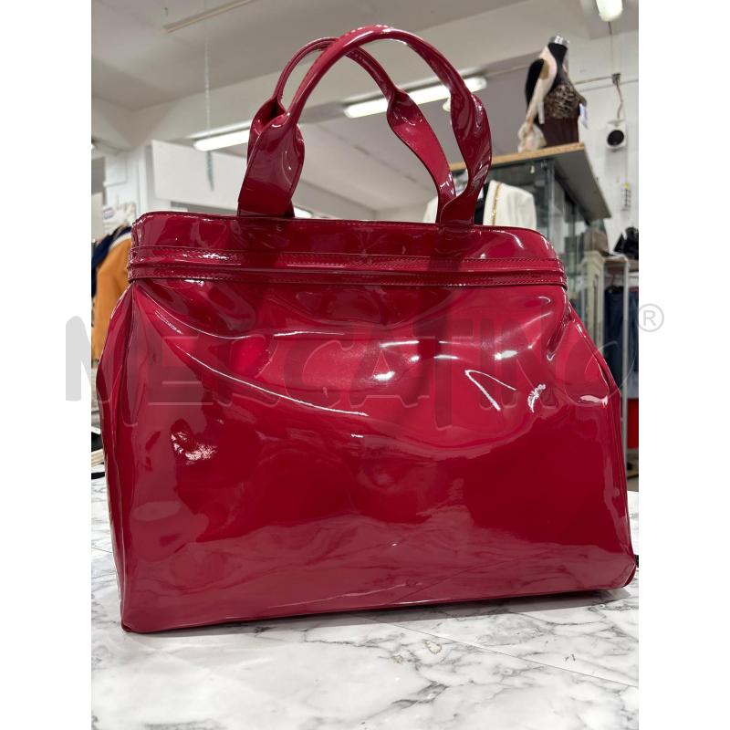 BORSA DONNA ARMANI JEANS FUCSIA LUCIDO | Mercatino dell'Usato Benevento 3