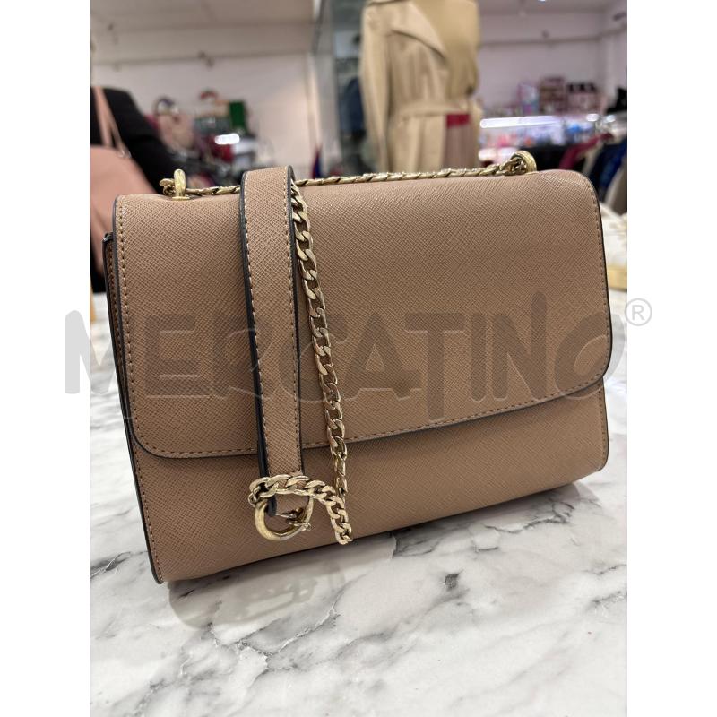 BORSA DONNA BEIGE CON TRACOLLA CARPISA CRUZ | Mercatino dell'Usato Benevento 1