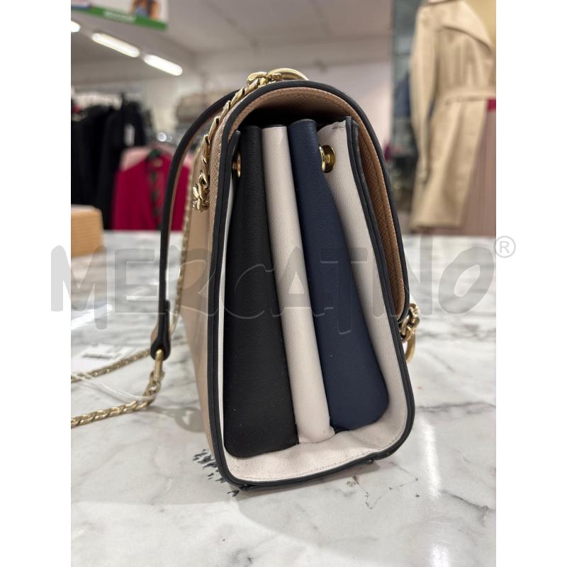 BORSA DONNA BEIGE CON TRACOLLA CARPISA CRUZ | Mercatino dell'Usato Benevento 2