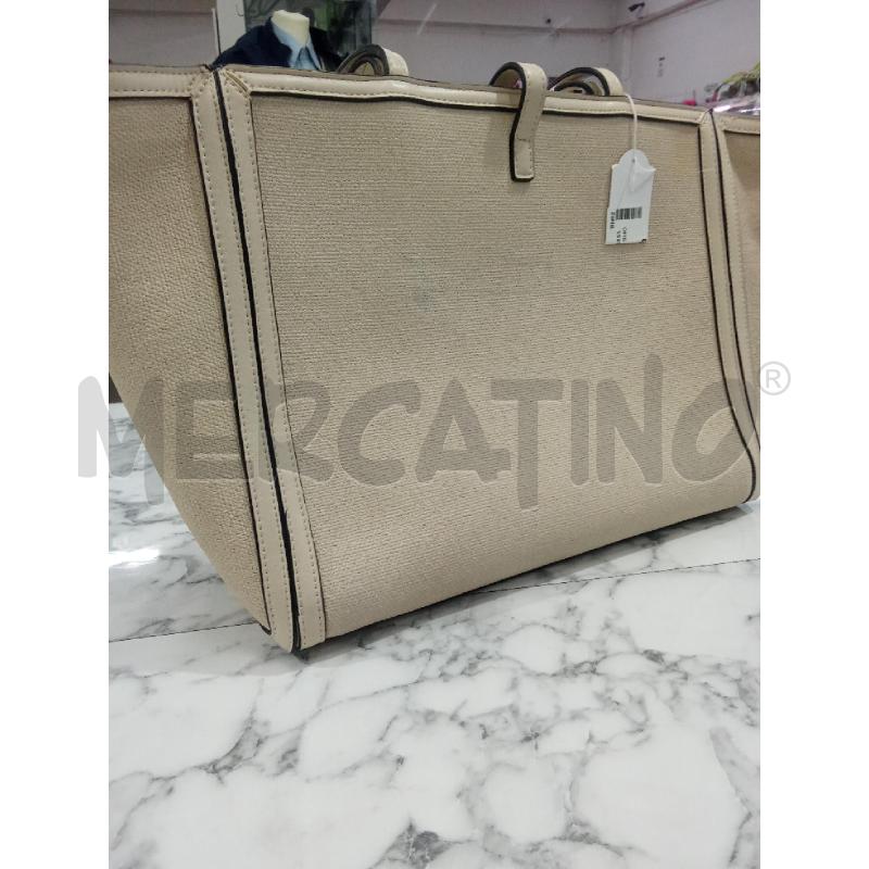 BORSA DONNA BEIGE SHOPPING ERMANNO SCERVINO | Mercatino dell'Usato Benevento 3