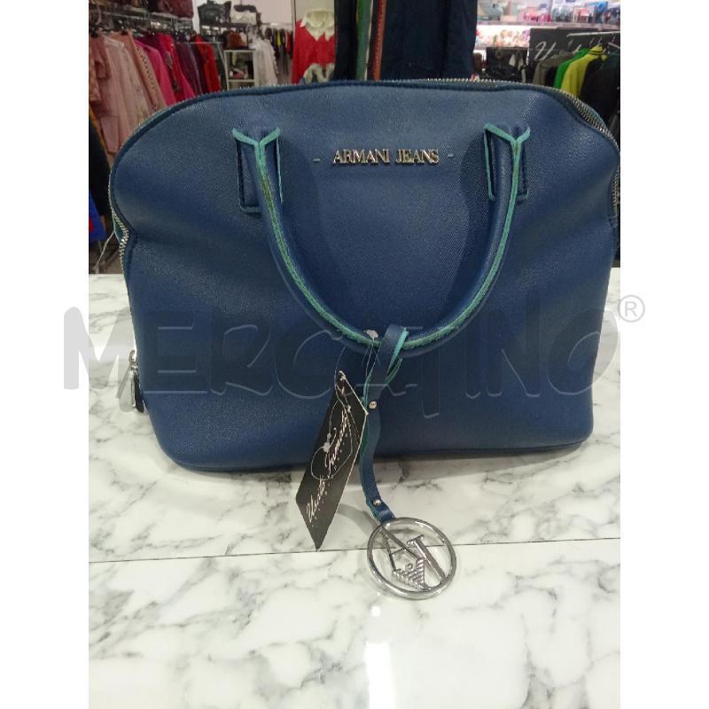 BORSA DONNA BLU ARMANI JEANS | Mercatino dell'Usato Benevento 1