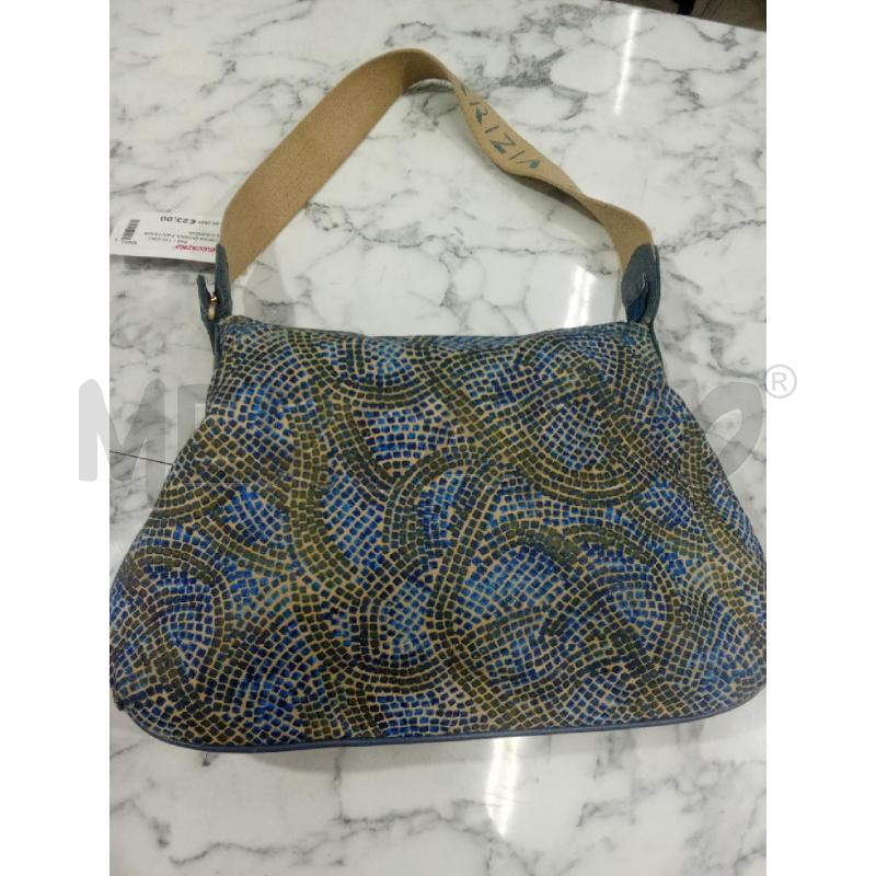 BORSA DONNA FANTASIA BLU KRIZIA | Mercatino dell'Usato Benevento 1
