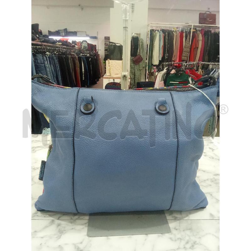 BORSA DONNA GABS 562 BLU FANTASIA CON OCCHIO | Mercatino dell'Usato Benevento 3
