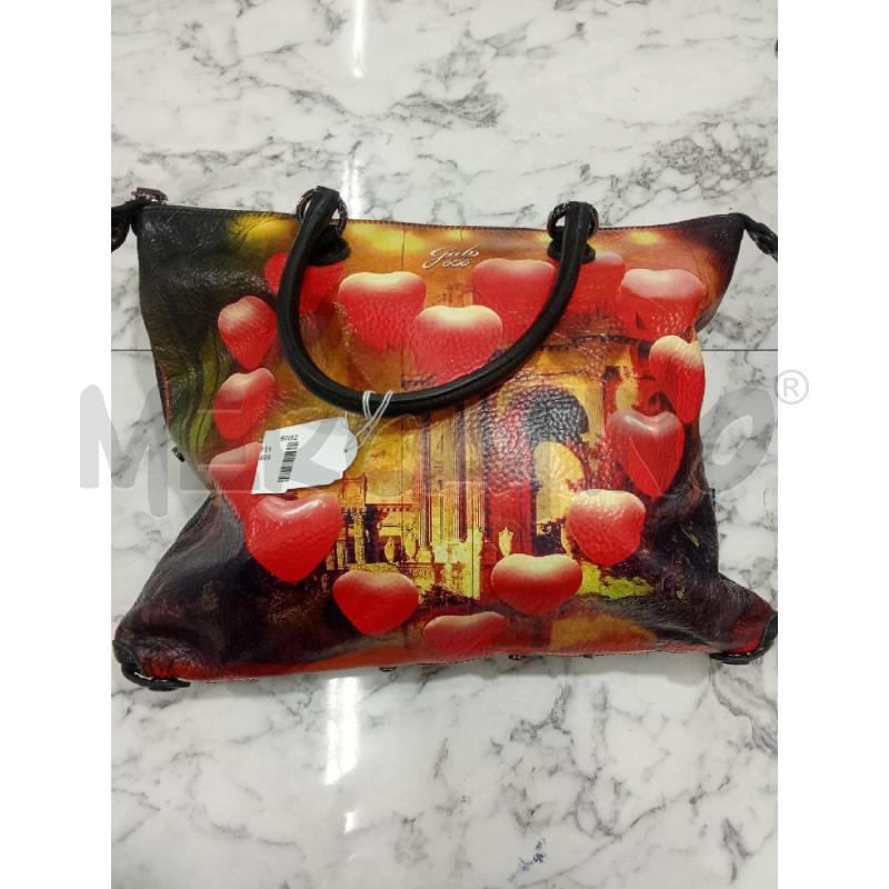 BORSA DONNA GABS 606 STAMPA CUORI  | Mercatino dell'Usato Benevento 1