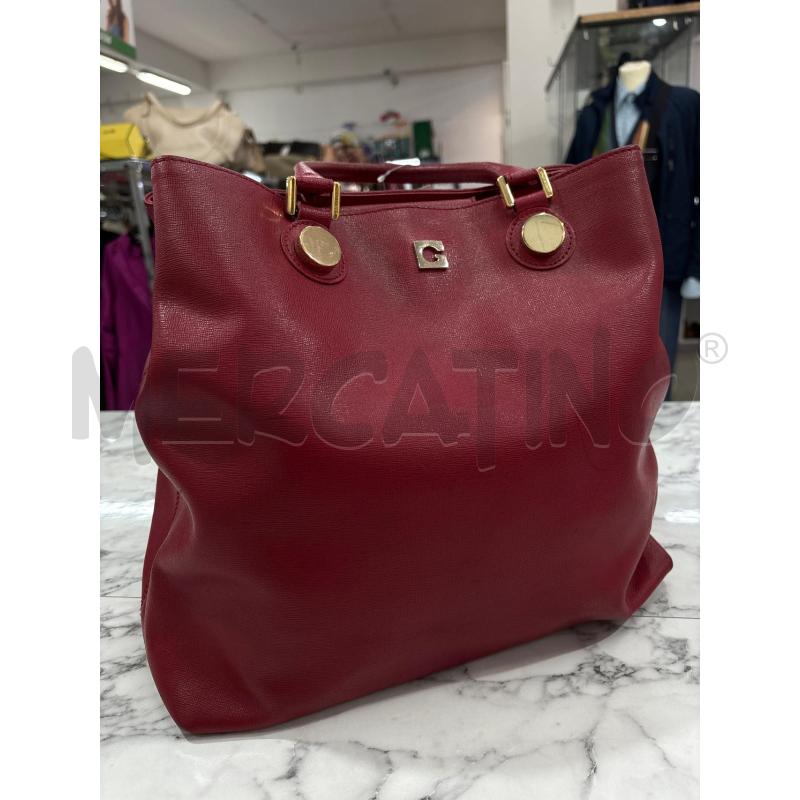 BORSA DONNA GHERARDINI ROSSA CON MANICI  | Mercatino dell'Usato Benevento 1