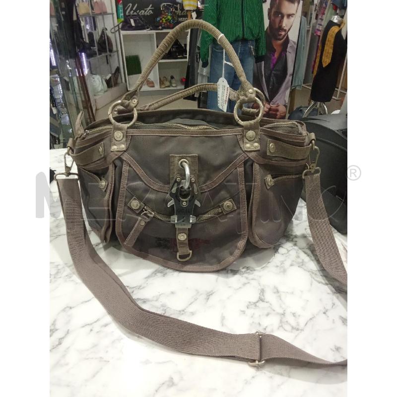 BORSA DONNA GRANDE GRIGIO GIORGIA GINA & LUCY | Mercatino dell'Usato Benevento 1