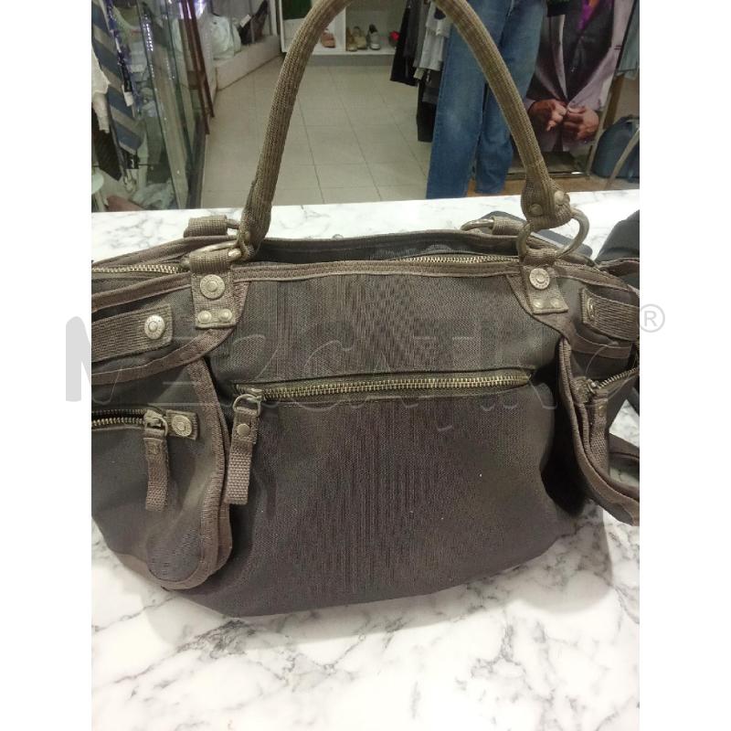 BORSA DONNA GRANDE GRIGIO GIORGIA GINA & LUCY | Mercatino dell'Usato Benevento 3