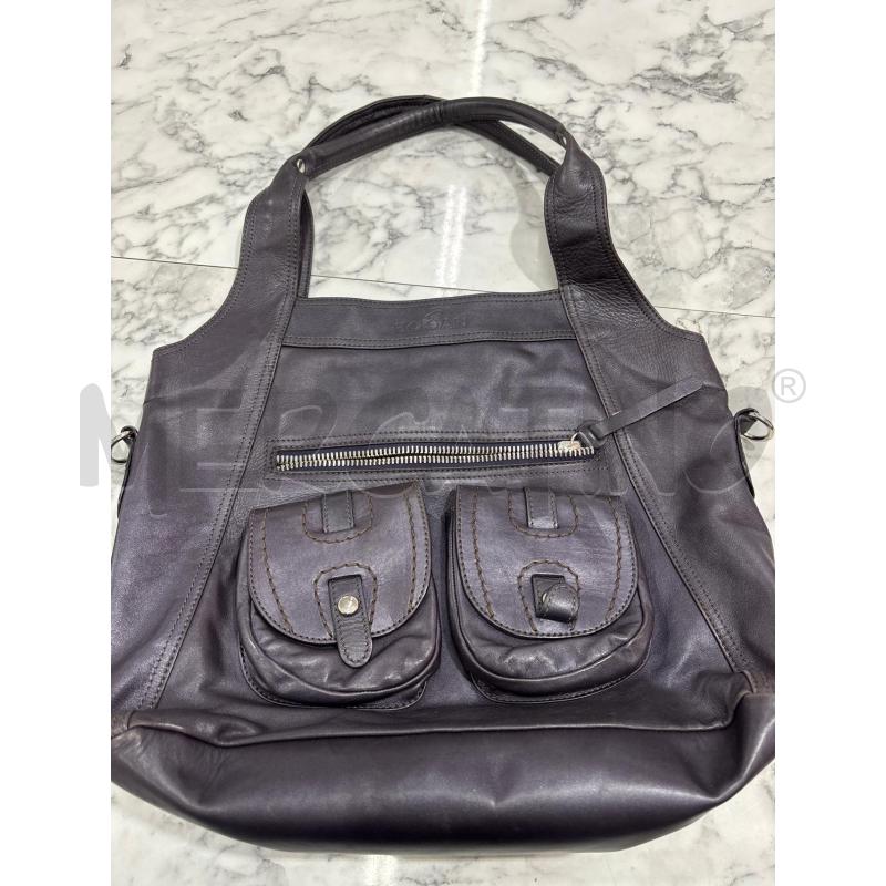 BORSA DONNA HOGAN VIOLA CON DUE TASCHE DAVANTI | Mercatino dell'Usato Benevento 1